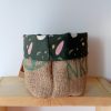 Cache-pot FLORA Ø13cm Toile de Jute / Arty Kaki – Image 5