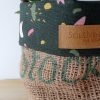 Cache-pot FLORA Ø13cm Toile de Jute / Arty Kaki – Image 6