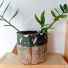 Cache-pot FLORA Ø13cm Toile de Jute / Arty Kaki – Image 3