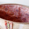 Sac Bandoulière SUMMER Coton tissé teint écru et rayures blanches – Image 4