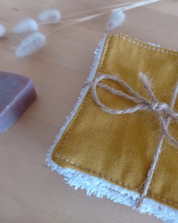 Lingettes coton lavables - lot de 5 – Image 10