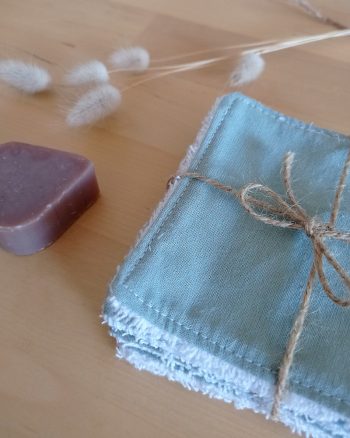 Lingettes coton lavables - lot de 5 – Image 7