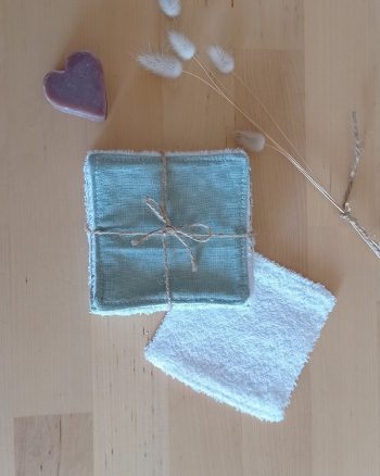 Lingettes coton lavables - lot de 5 – Image 6