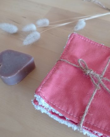 Lingettes coton lavables - lot de 5 – Image 3