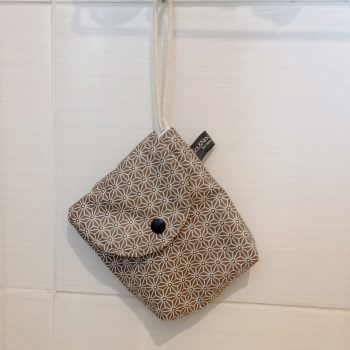 Pochette à savon SOAPY enduite Saki Taupe – Image 5