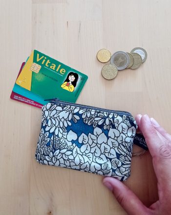 Porte monnaie/cartes SLIMMY Umbrella Trees Vert Paon