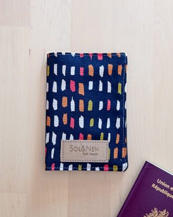 Protège Passeport TRAVEL Dotty Noir multico