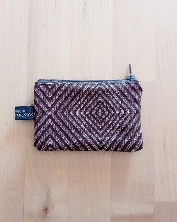 Porte monnaie/cartes SLIMMY Ethnic marron – Image 2