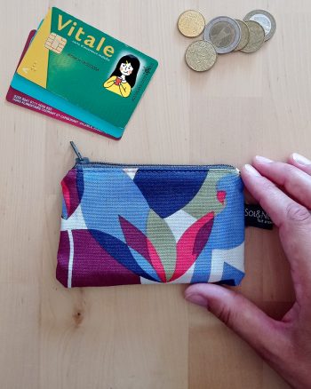 Porte monnaie/cartes SLIMMY Psitta Parme