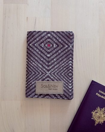 Protège Passeport TRAVEL Ethnic marron