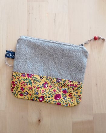 Pochette LOVESUMMER "BELLE DU SUD" Indienne Jaune – Image 4
