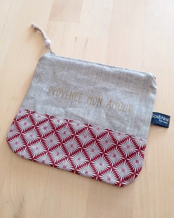 Pochette LOVESUMMER "PROVENCE MON AMOUR" Oriental Terre cuite – Image 2
