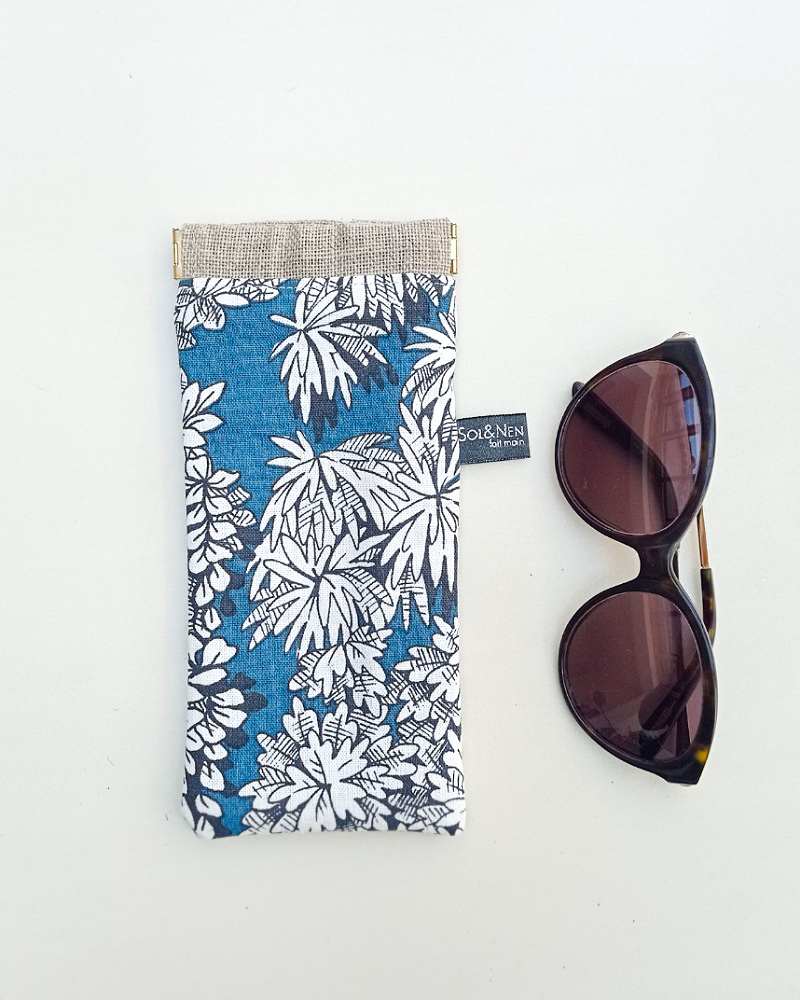 Etui à lunettes CLAC CLAC Umbrella Tree Vert Paon