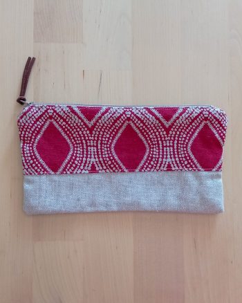Pochette LILY Ethnique Abo Rouge – Image 4