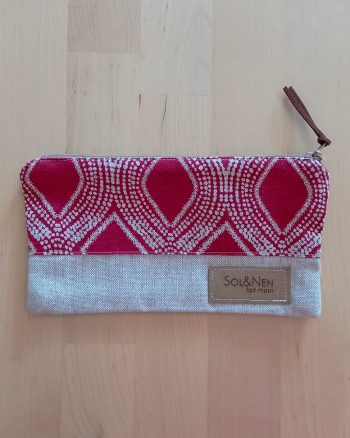 Pochette LILY Ethnique Abo Rouge – Image 3