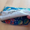 Pochette MAMAN Lin Floralies bleues – Image 5