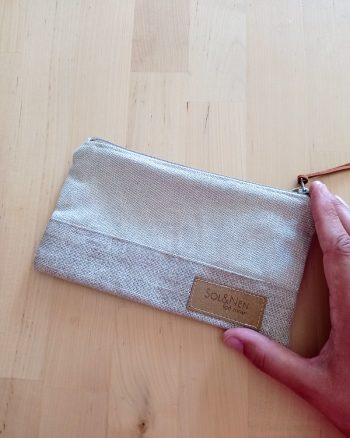 Pochette LILY Coton lurex lin – Image 2
