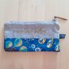 Pochette MAMAN Lin Floralies bleues – Image 3