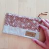Pochette LILY Asanoha curry coton lurex – Image 2