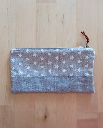 Pochette LILY Etoiles blanches beige – Image 3