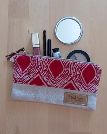 Pochette LILY Ethnique Abo Rouge – Image 2