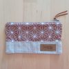 Pochette LILY Asanoha curry coton lurex – Image 4