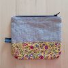 pochette plate maman jolie maquillage papiers accessoires sac à main