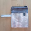 pochette de voyage upcycle recyclage chute de tissus