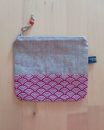 Pochette LOVESUMMER "BELLE DU SUD" Sushi rouge – Image 3