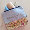 pochette plate maman jolie doré