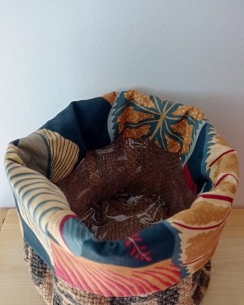 Cache-pot FLORA Ø13cm Toile de Jute / Tropical Jungle – Image 6