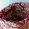 Cache-pot FLORA Ø13cm Toile de Jute / Sazzy bordeaux – Image 6