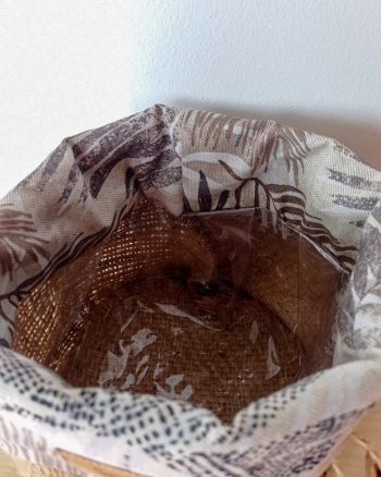 Cache-pot FLORA Ø13cm Toile de Jute / Jungle – Image 6