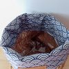 Cache-pot FLORA Ø13cm Toile de Jute / Sushi Bleu – Image 6