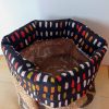 Cache-pot FLORA Ø13cm Toile de Jute / Poppy pain pallet Noir – Image 6
