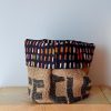 Cache-pot FLORA Ø13cm Toile de Jute / Poppy pain pallet Noir – Image 4