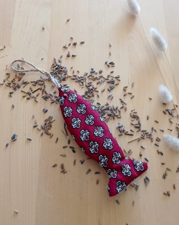 Sachet de lavande SARDINE Maillane Rouge