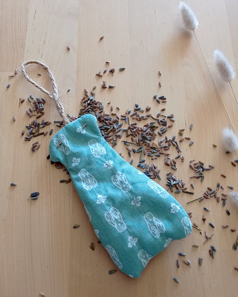 Sachet de lavande CIGALE Cigalou Céladon