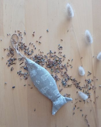 Sachet de lavande SARDINE Cigalou Beige
