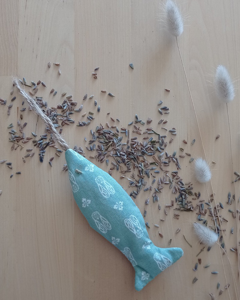 Sachet de lavande SARDINE Cigalou Céladon
