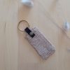 Porte clés tissu UPCYCLE Sushi rouge – Image 2