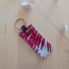 Porte clés tissu UPCYCLE HOME Jungle Rouge