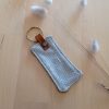 Porte clés tissu UPCYCLE Coton doré