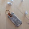 Porte clés tissu UPCYCLE Coton doré – Image 2