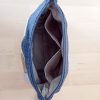 Trousse de maquillage RAJA Coton gris Lurex et Lin – Image 7