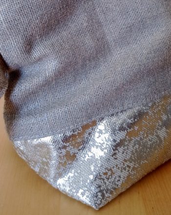 Trousse de maquillage RAJA Lin irisé et Coton brillant – Image 9