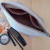 Trousse de maquillage RAJA Coton beige Lurex et Lin – Image 7