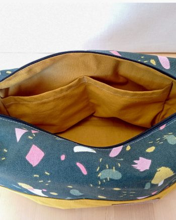 Trousse de toilette SIENNA Arty kaki moutarde – Image 10