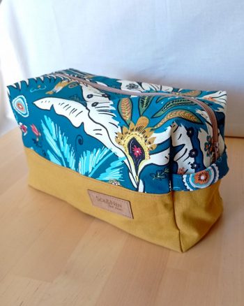 Trousse de toilette SIENNA Desirade pétrole moutarde – Image 6