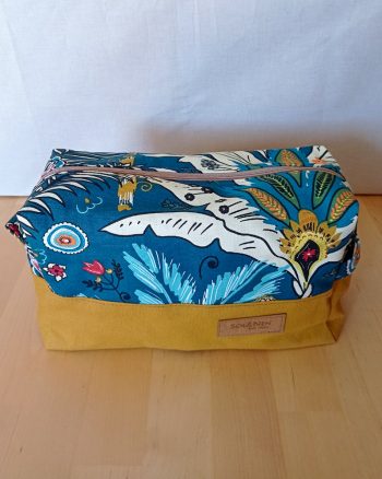 Trousse de toilette SIENNA Desirade pétrole moutarde – Image 5